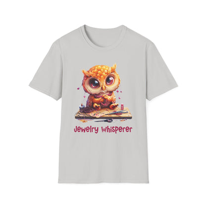 Owl Jewelry Making Softstyle T-Shirt