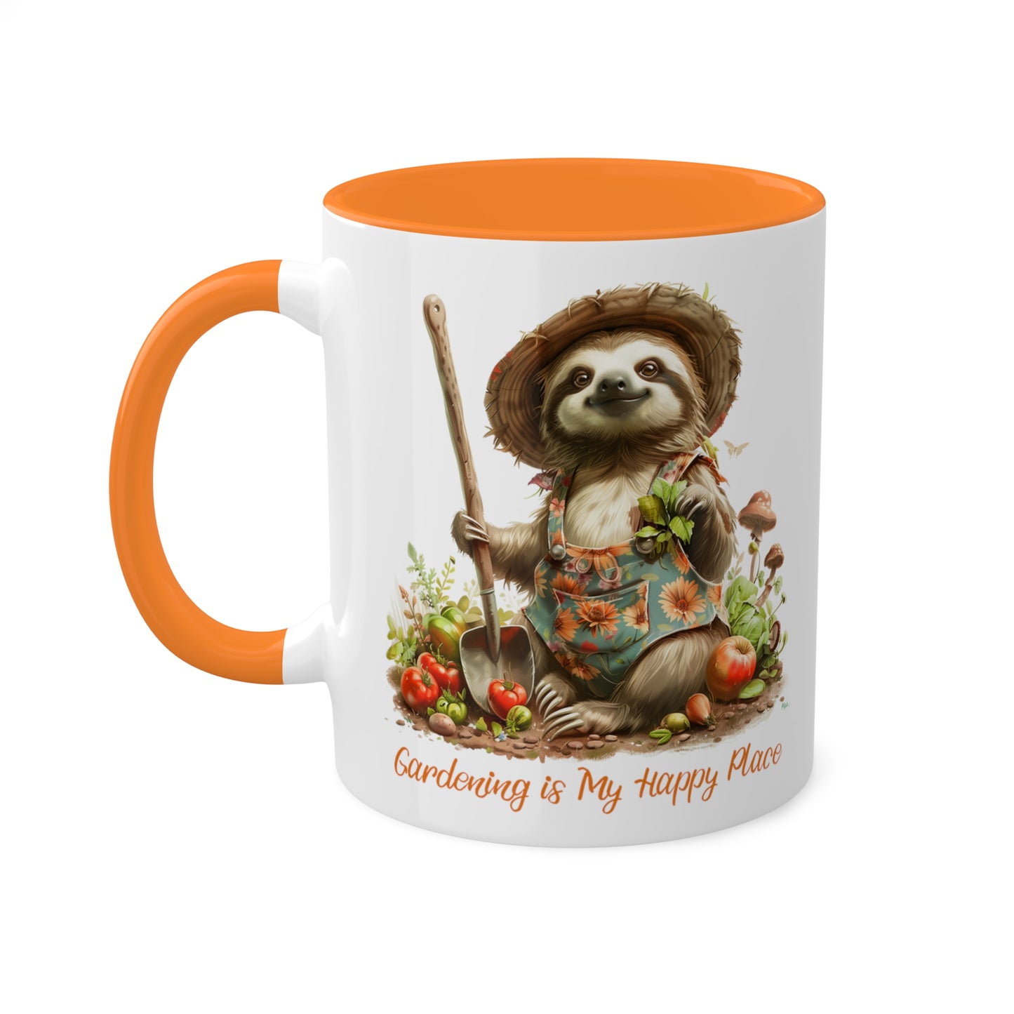 Sloth Gardener Mug