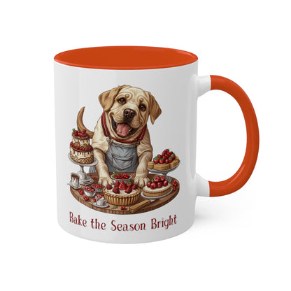 Dog Christmas Baker Mug