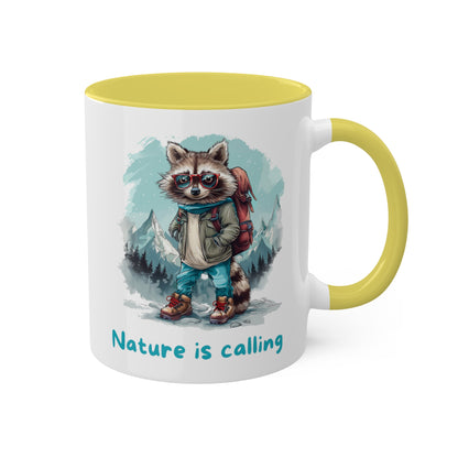 Raccoon Backpacker Mug