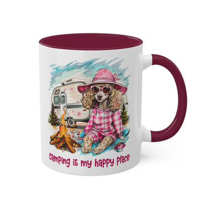 Poodle Camper Mug