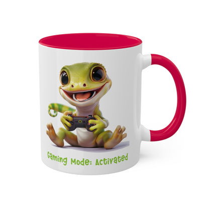 Gecko Gamer Mug