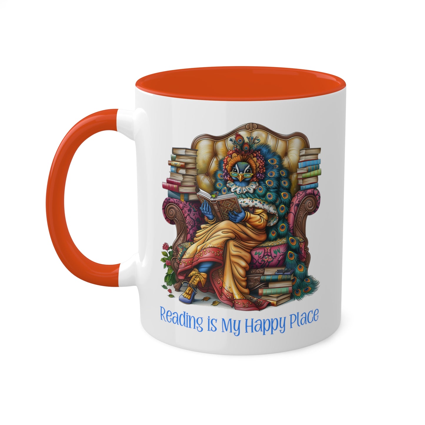 Peacock Reading Mug