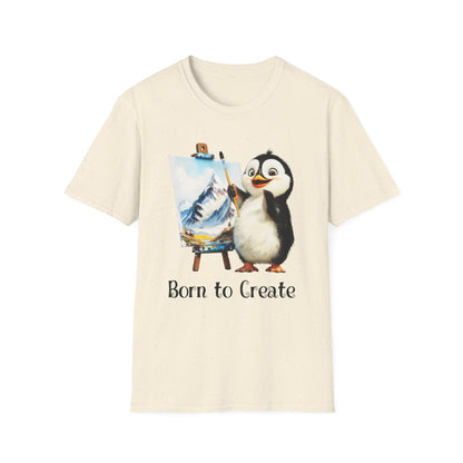 Penguin Artist Softstyle T-Shirt