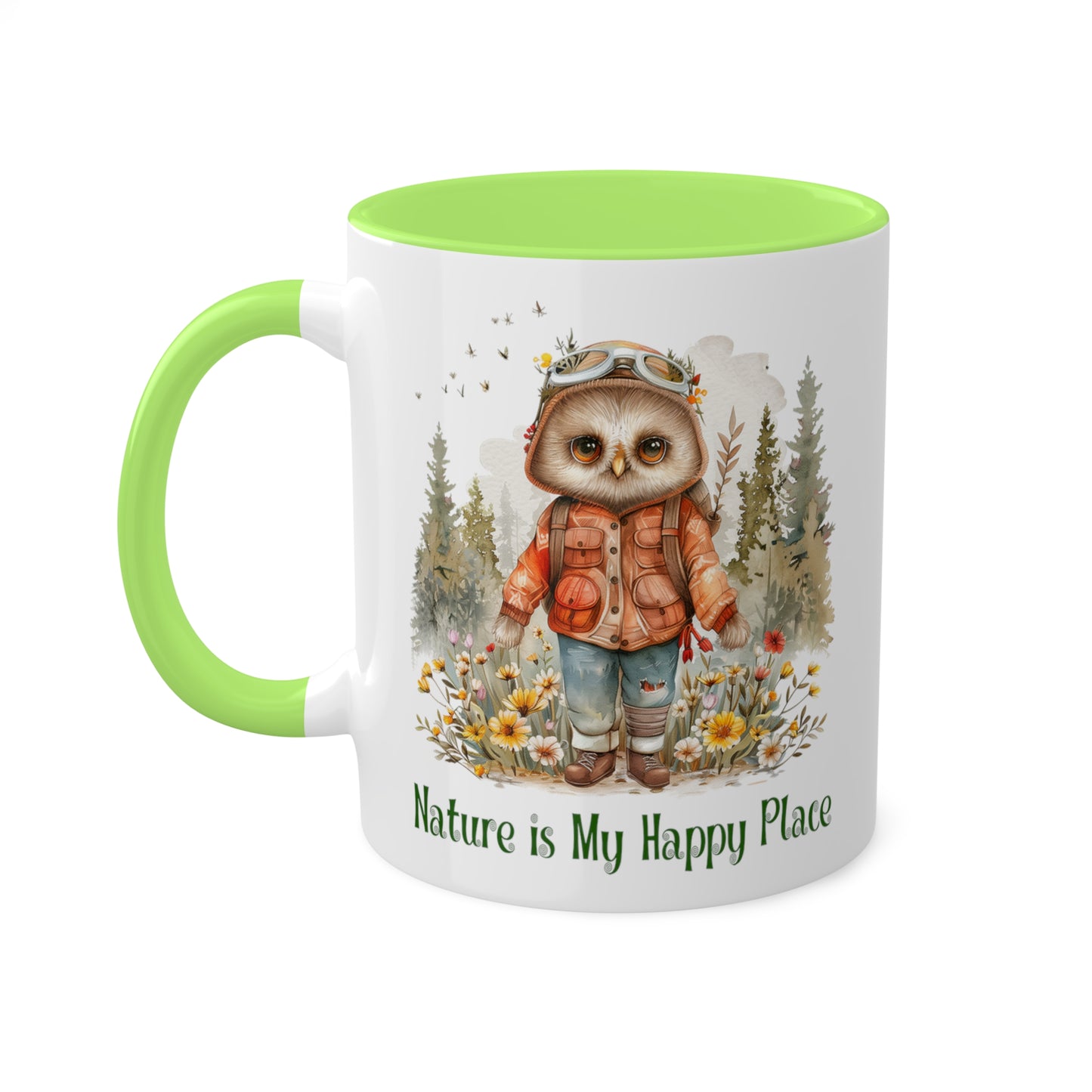 Owl Hiker Mug