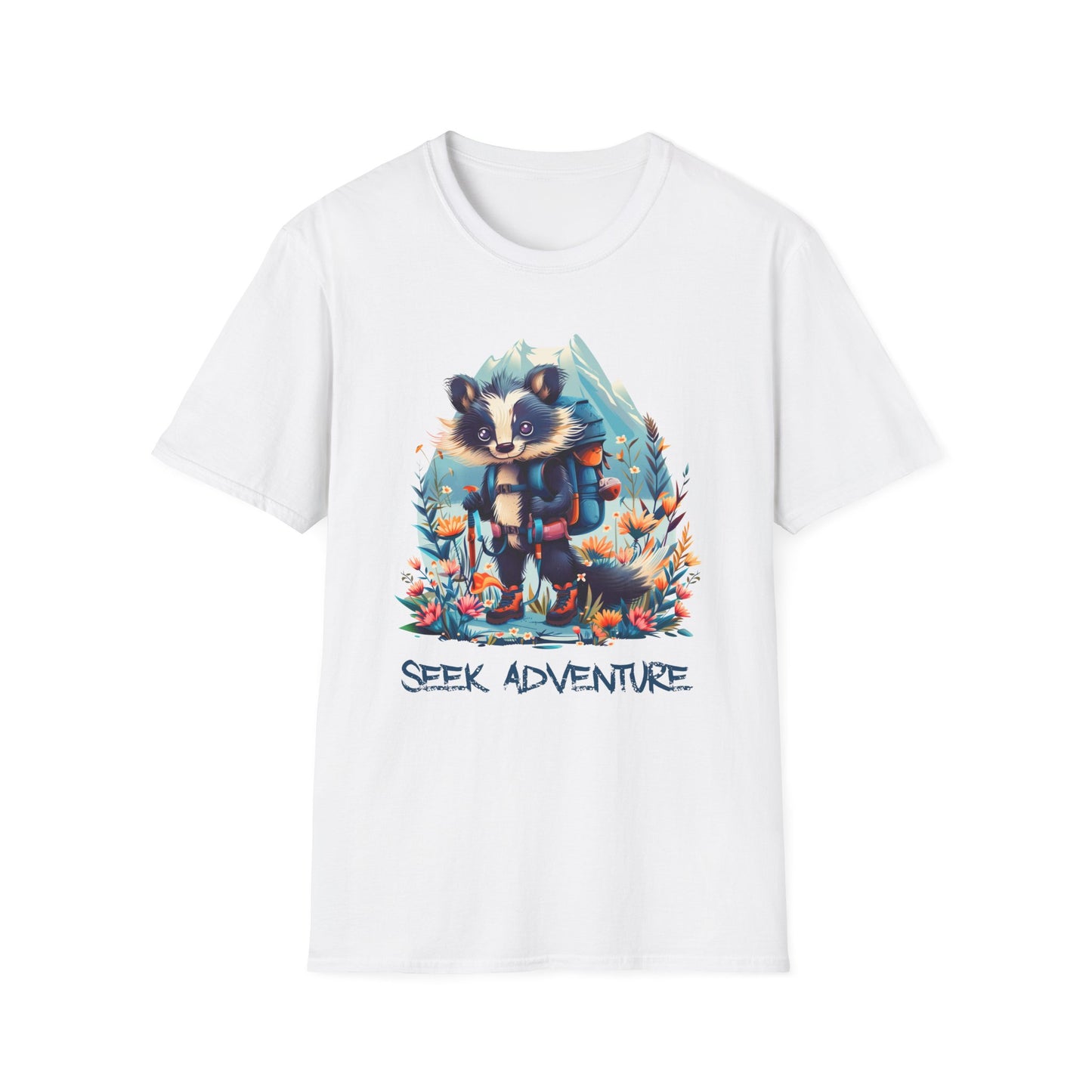 Skunk Hiker Softstyle T-Shirt