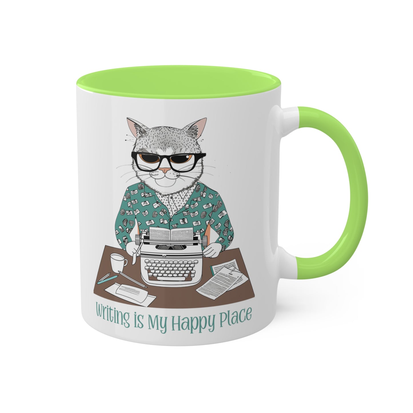 Cat Writer Mug