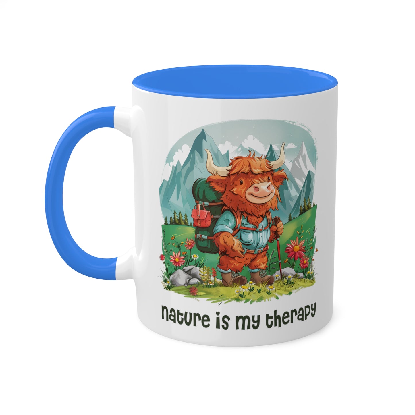 Highland Cow Backpacker Mug