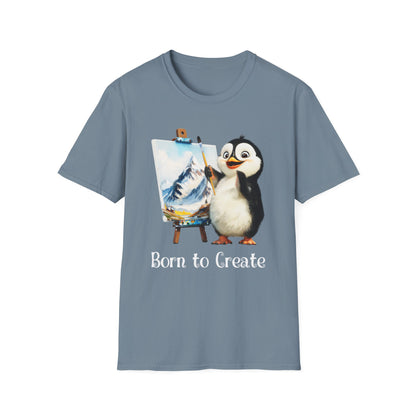 Penguin Artist Softstyle T-Shirt