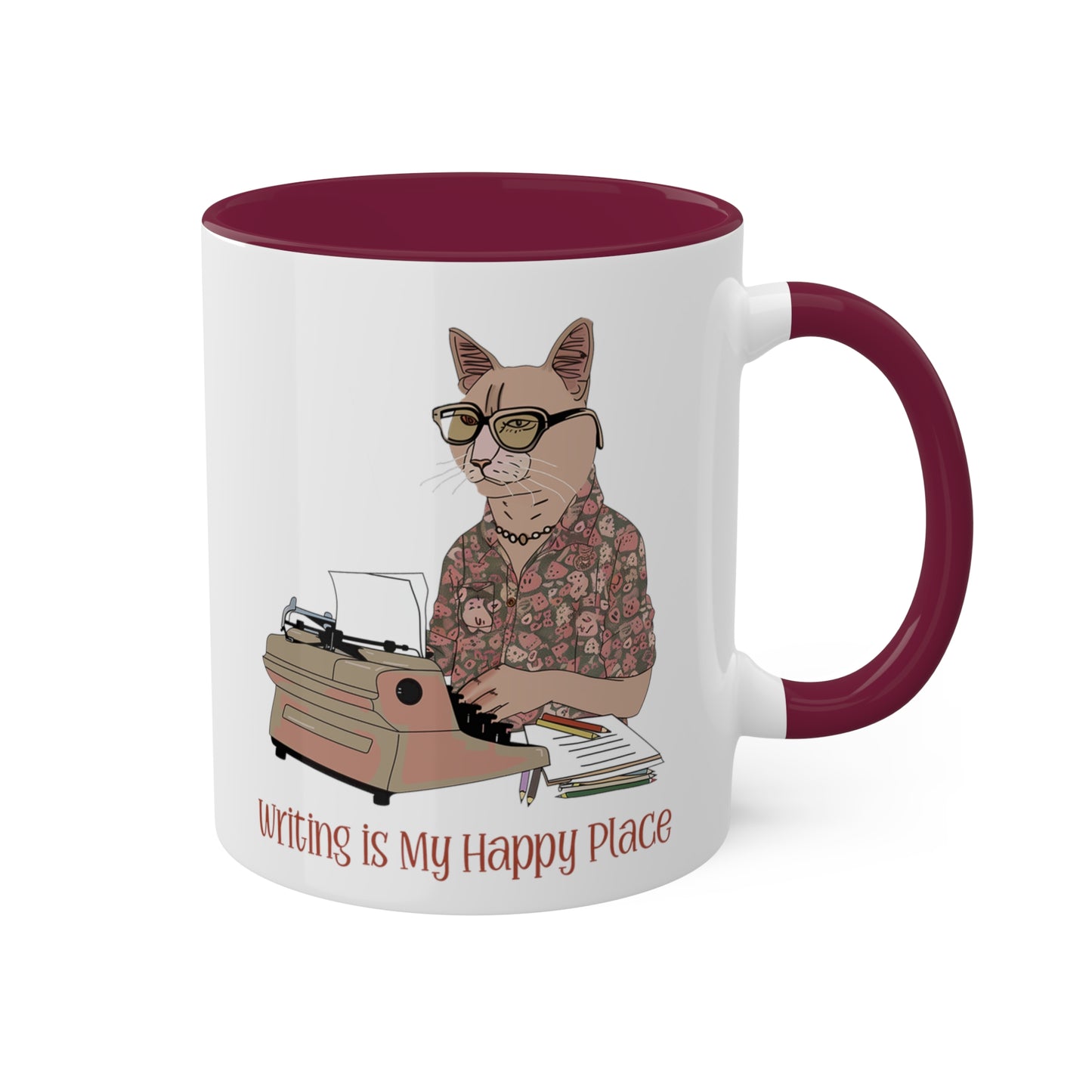 Cat Writer Mug