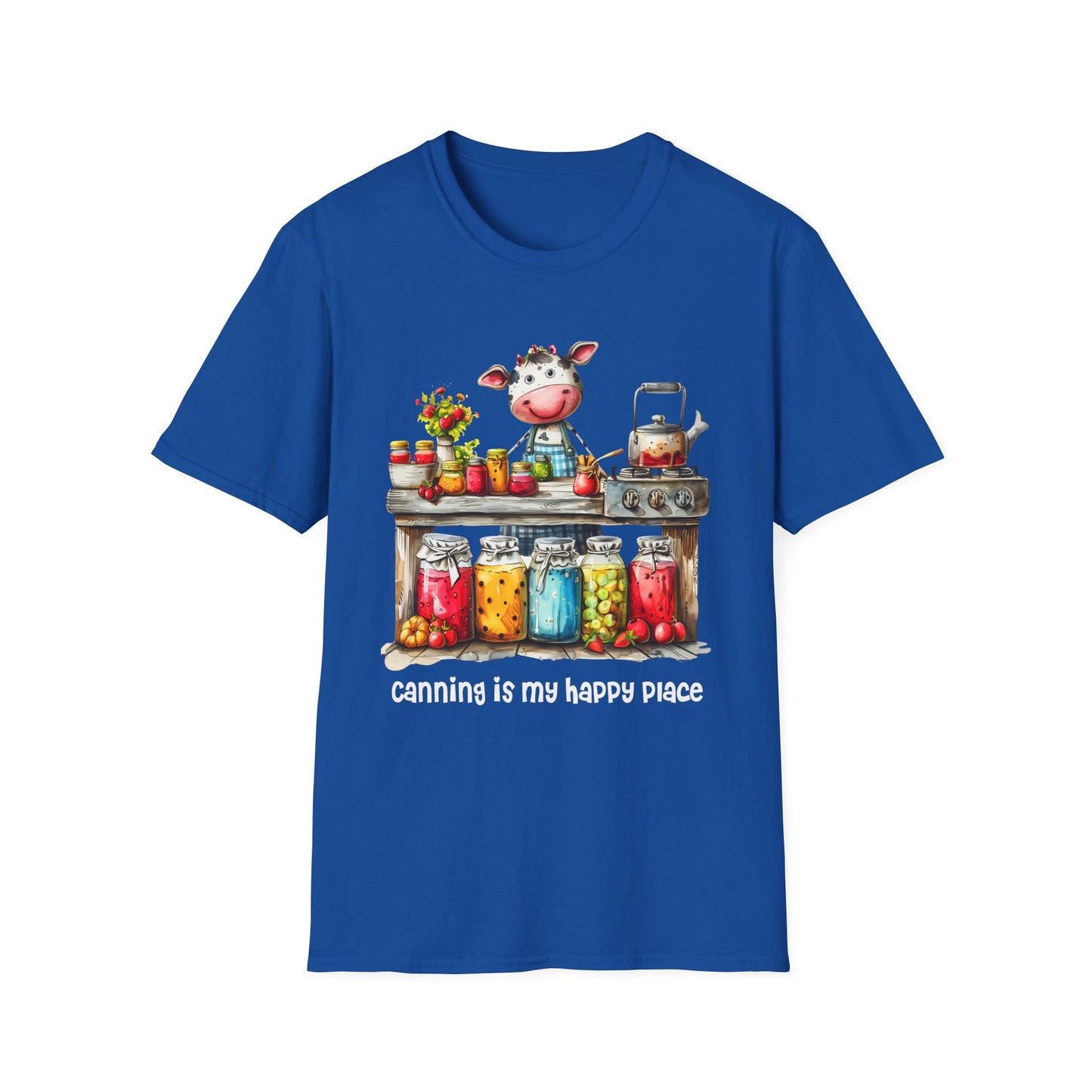 Cow Canning Softstyle T-Shirt