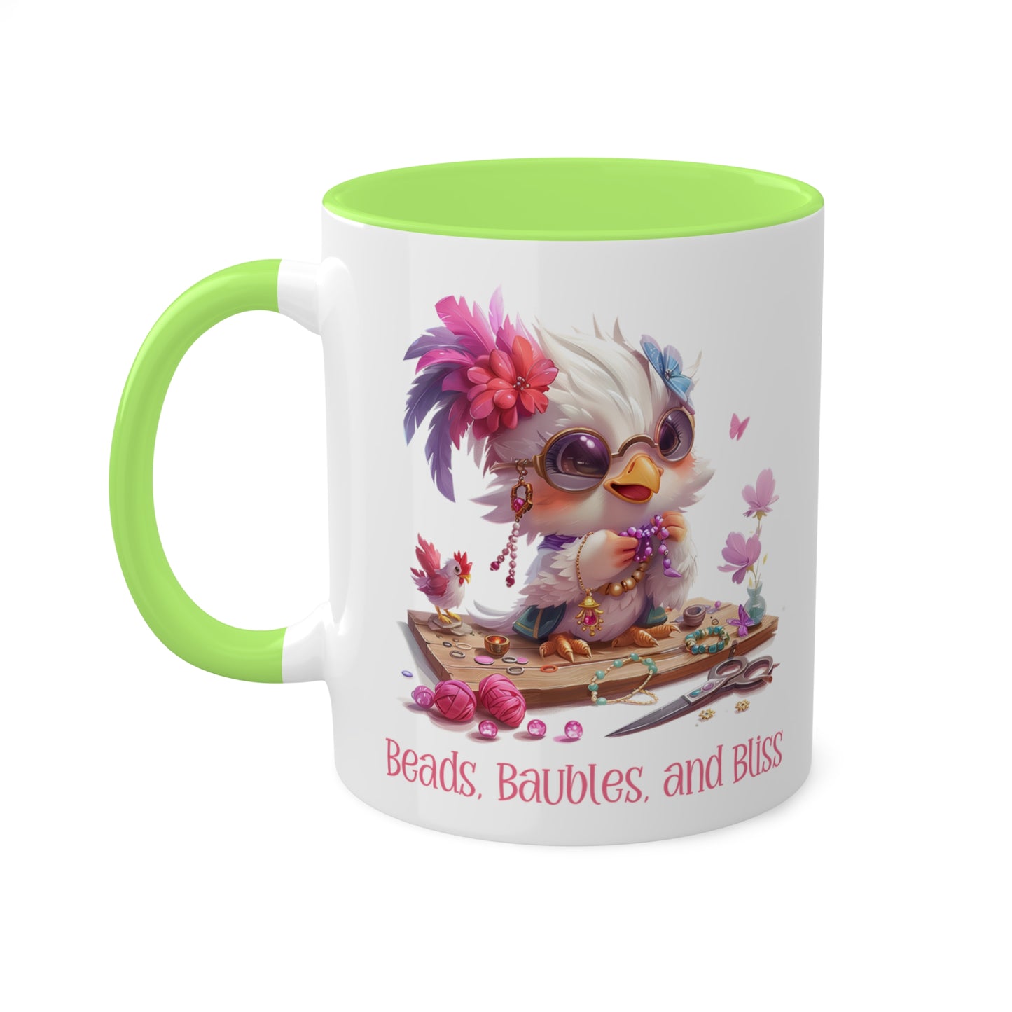 Chicken Jewelry Maker Mug