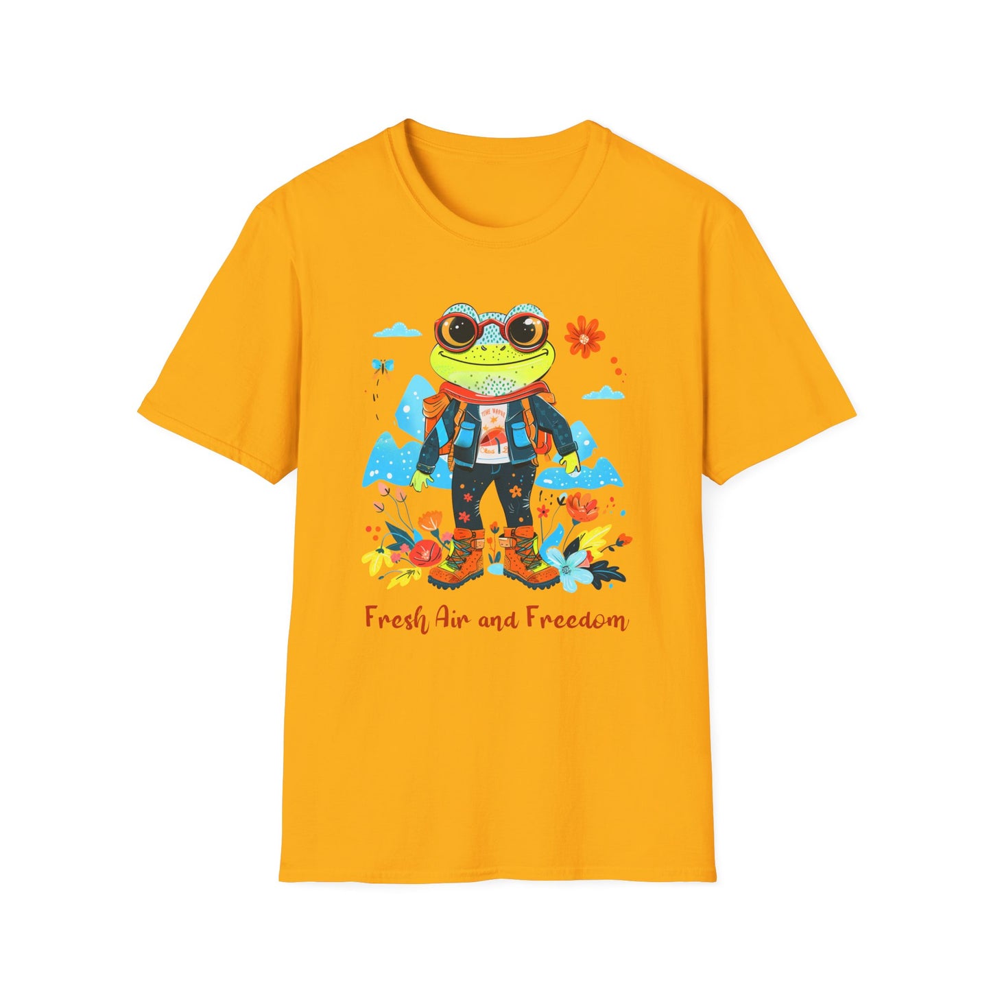 Frog Hiking Softstyle T-Shirt