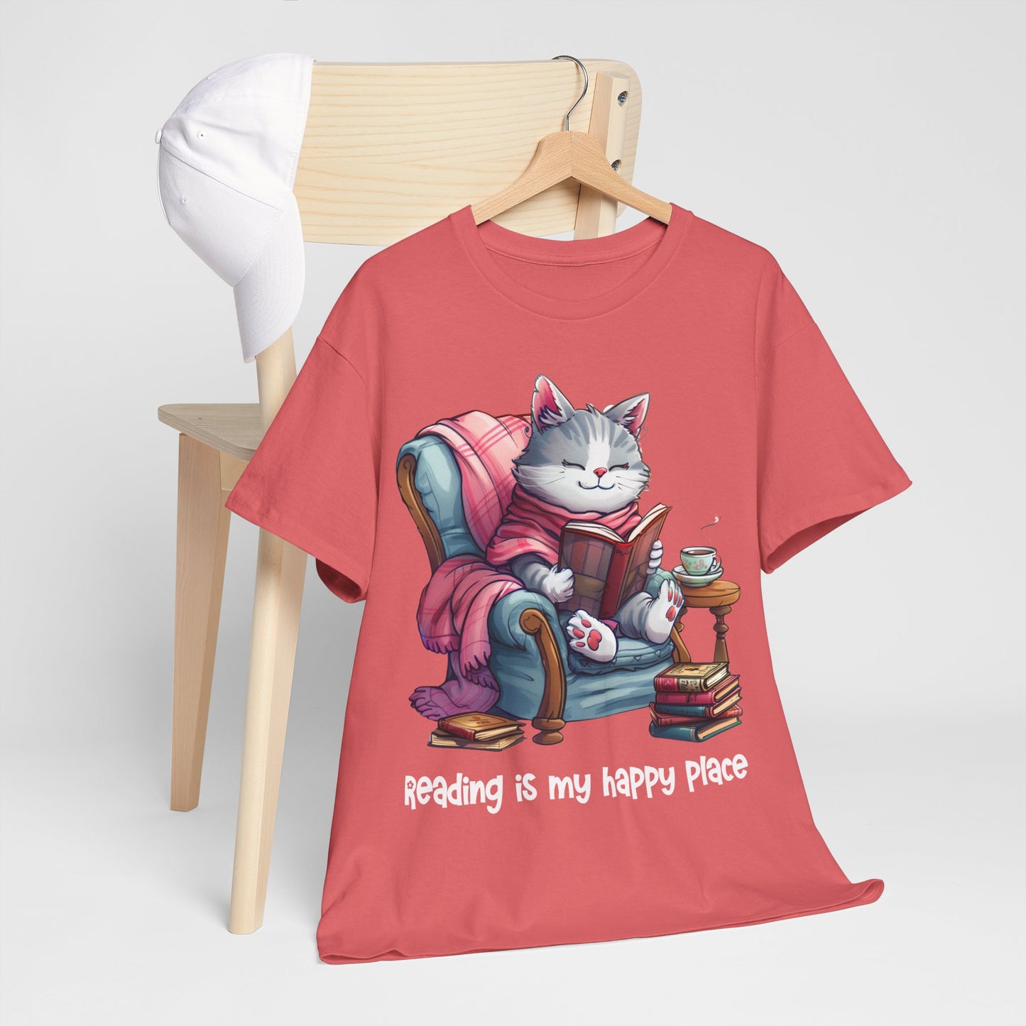 Cat Reader Tee