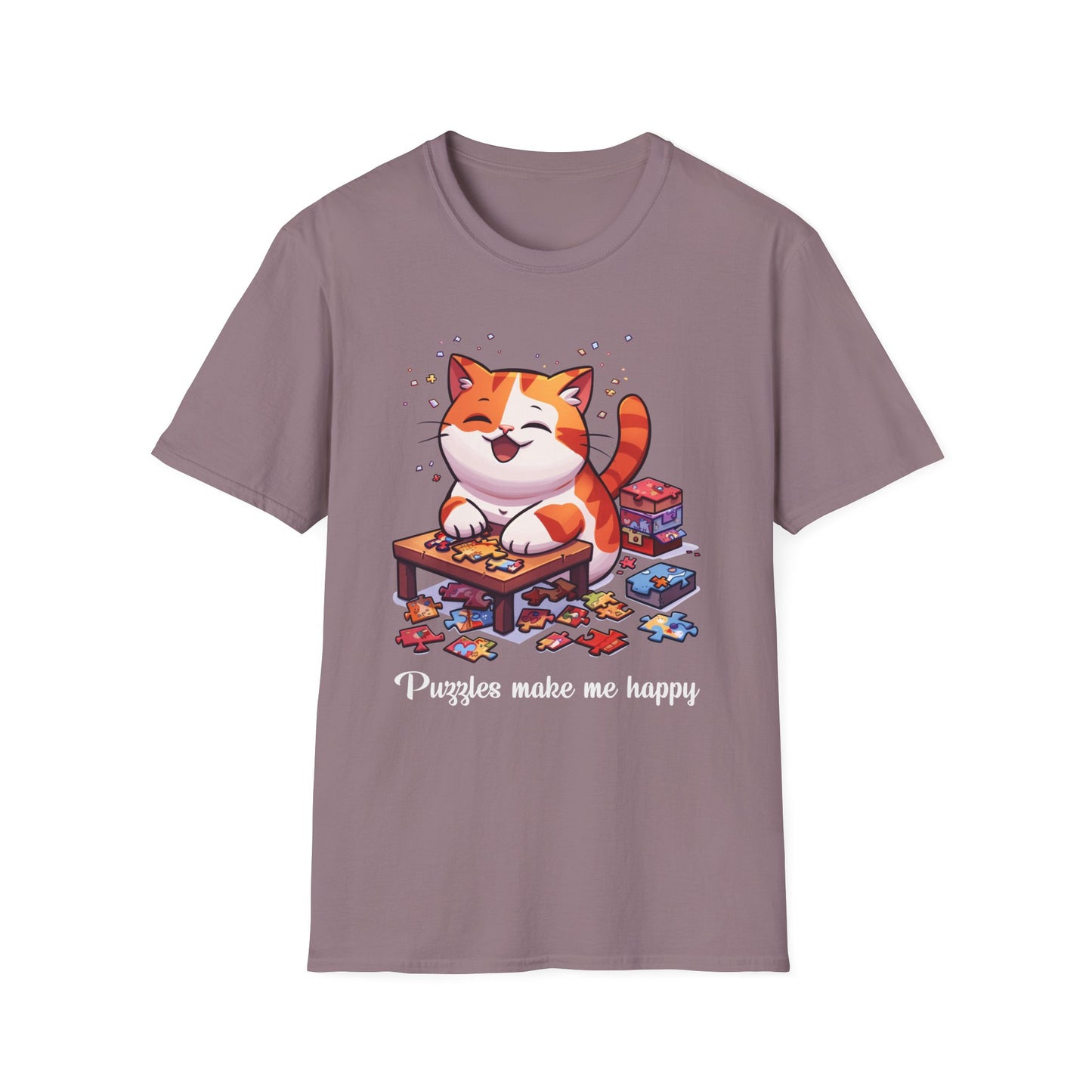 Cat Puzzler Softstyle T-Shirt