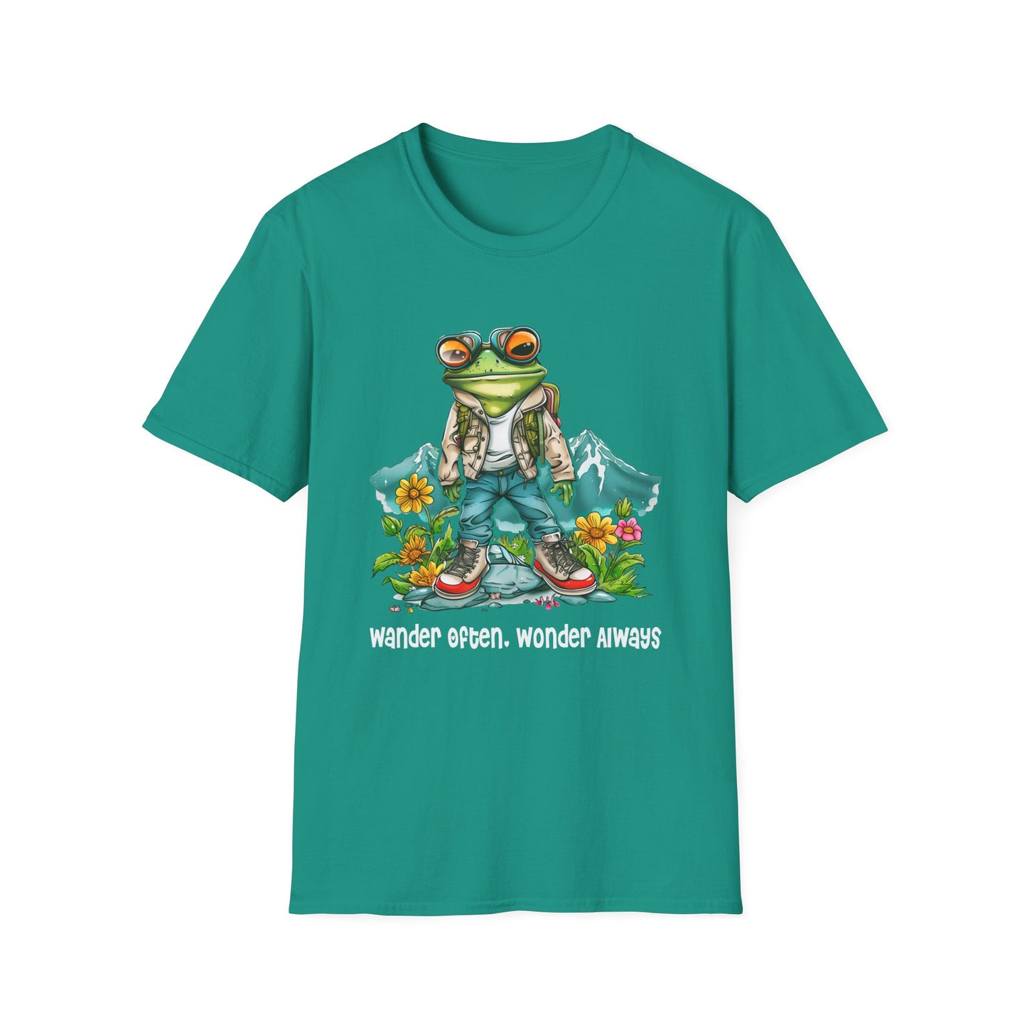 Frog Hiker Softstyle T-Shirt