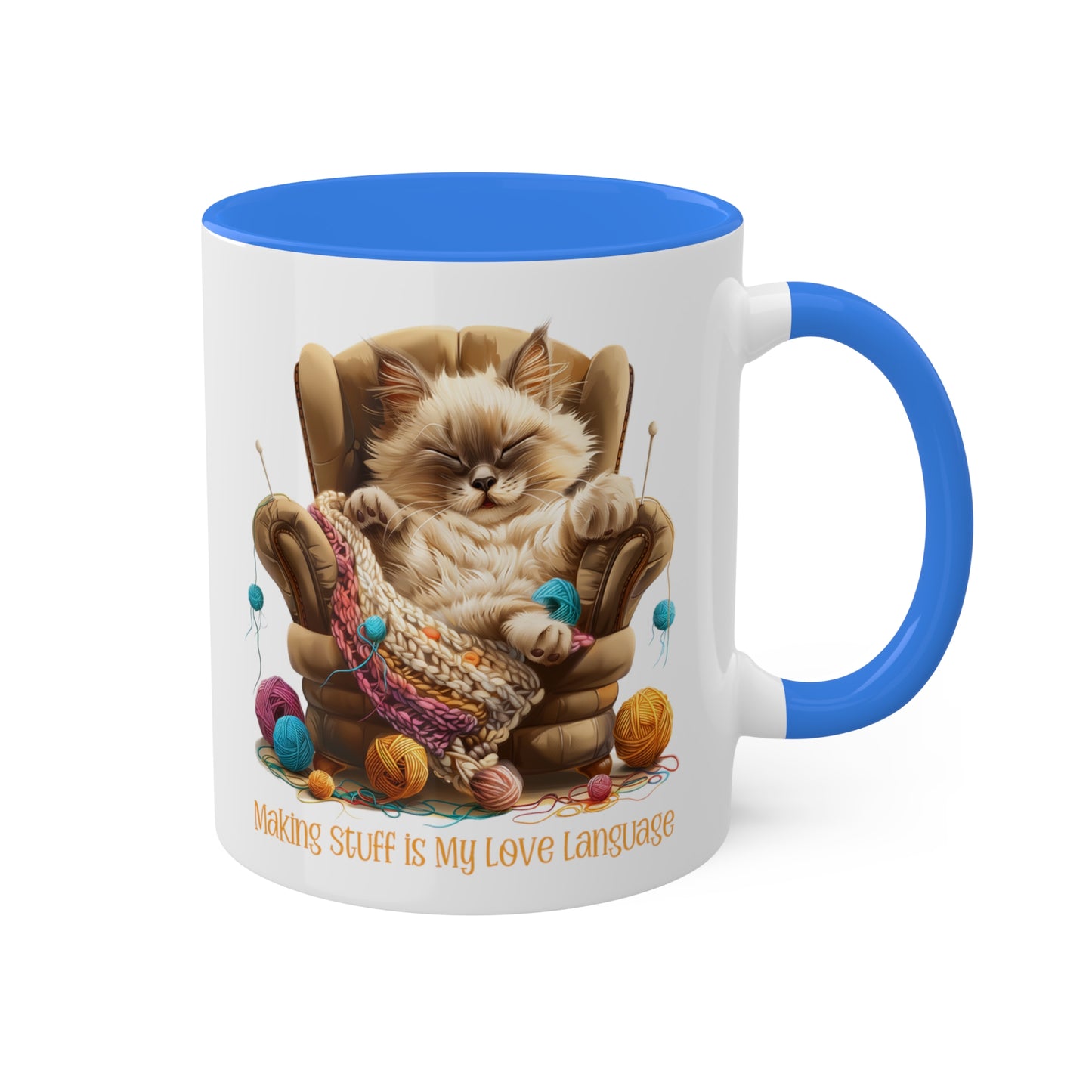 Cat Knitter Mug