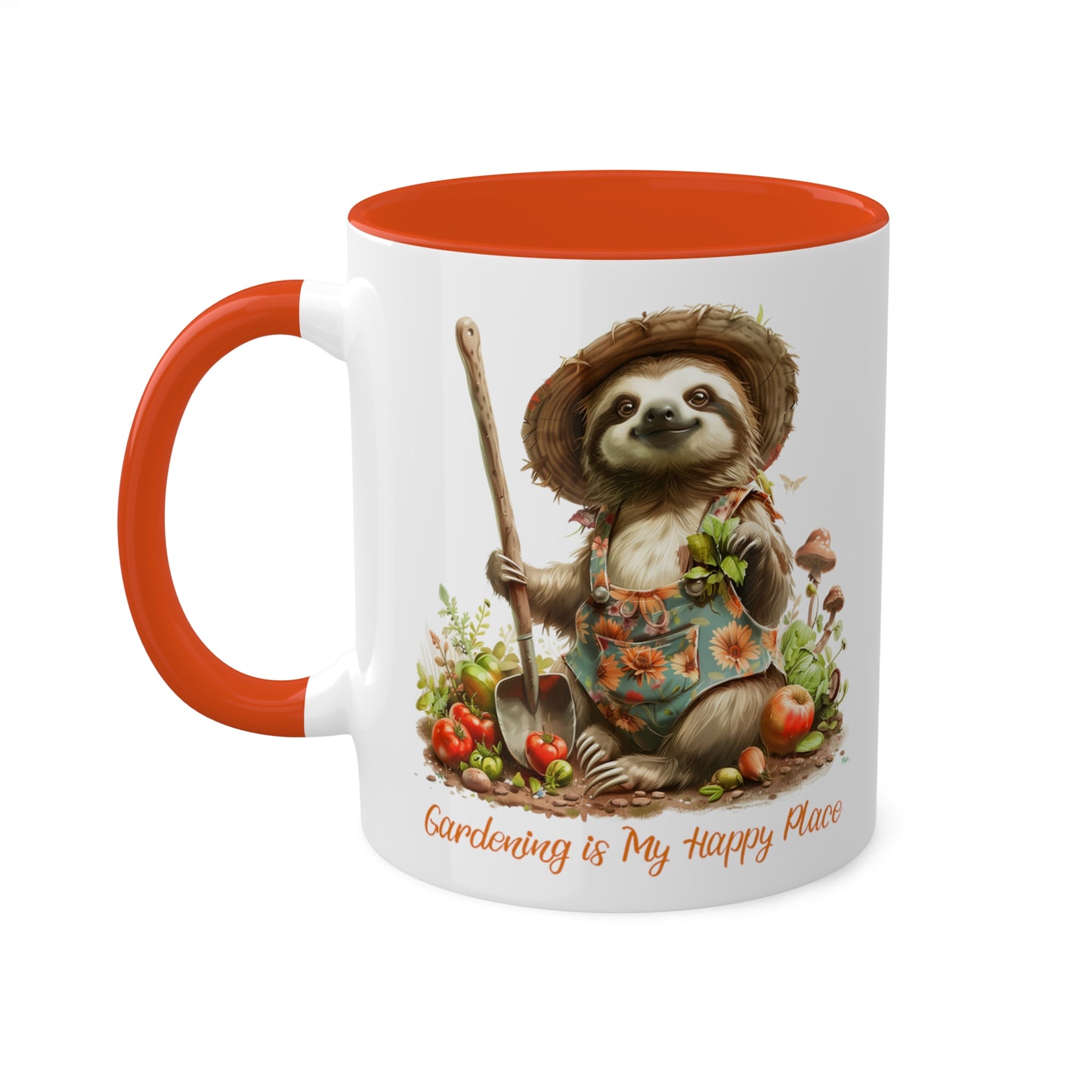 Sloth Gardener Mug