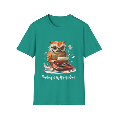 Owl Writer Softstyle T-Shirt