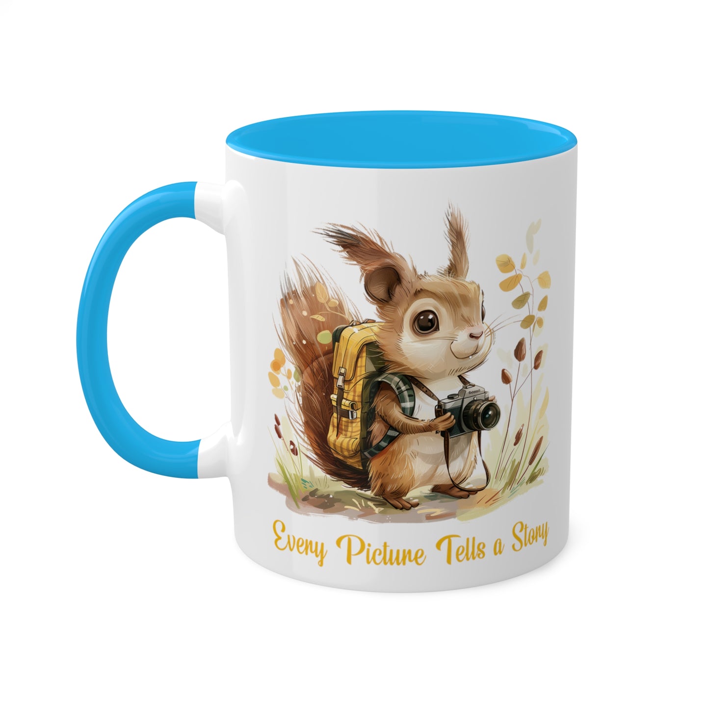 Squirrel Photographer Mug