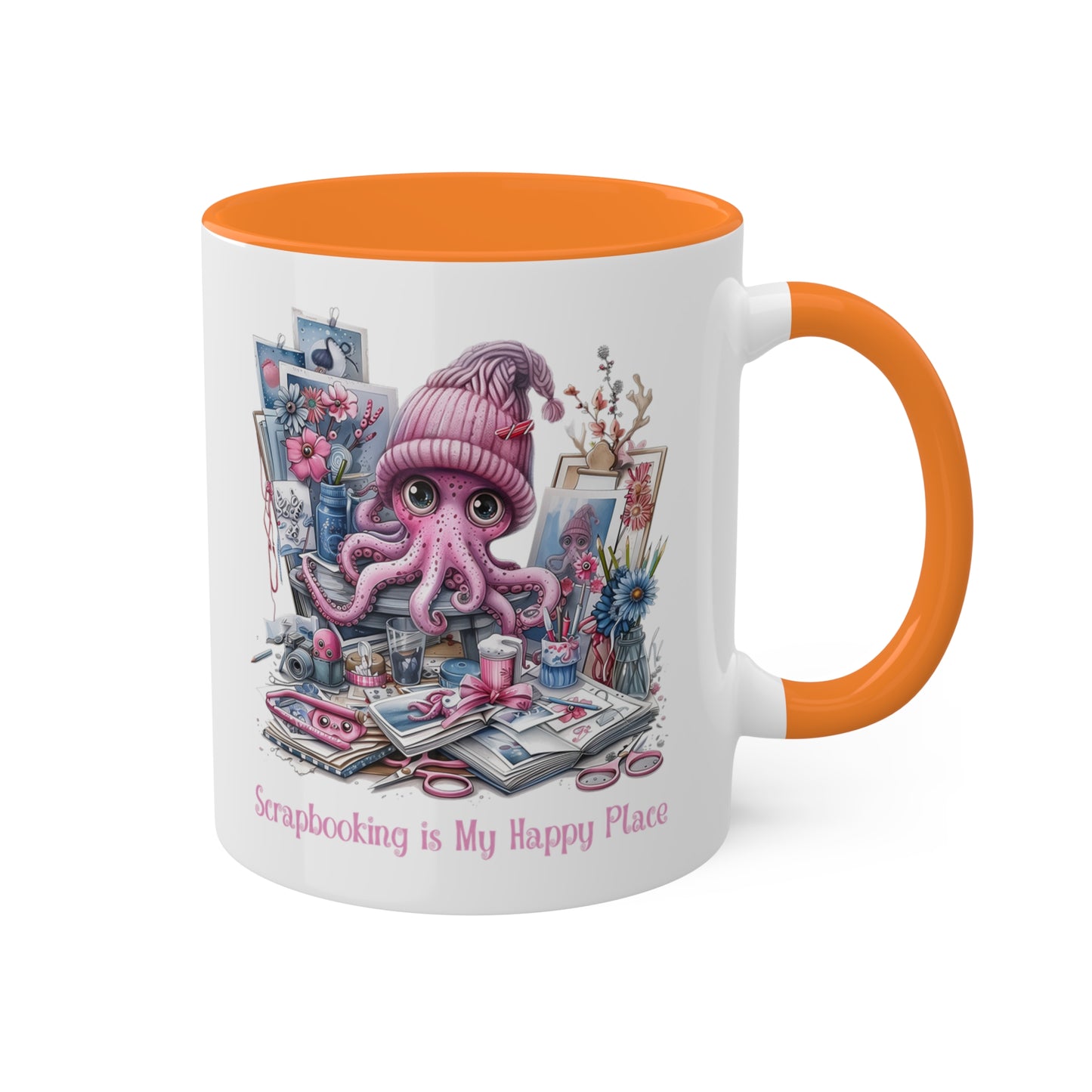 Octopus Scrapbooking Mug