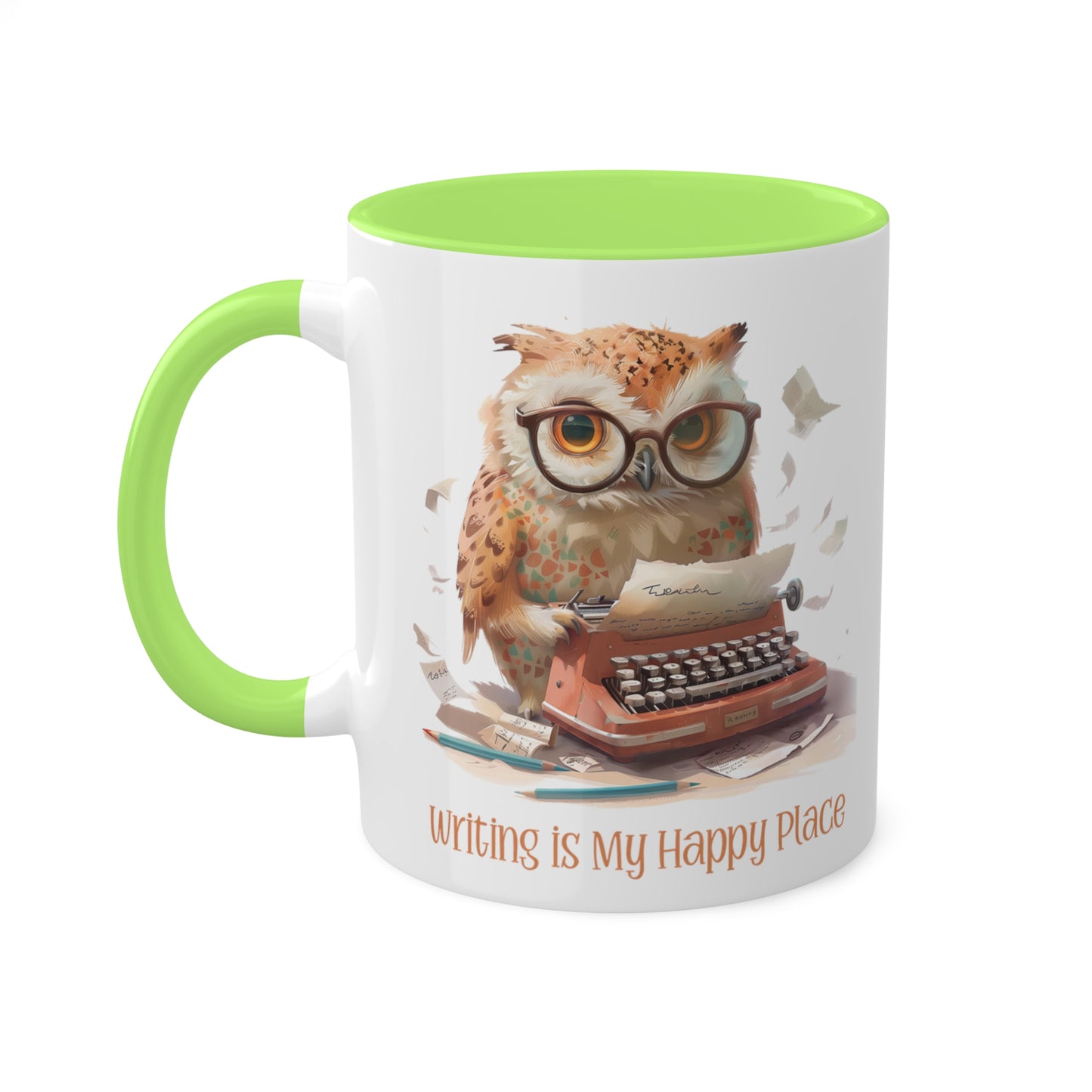 Owl Writer Mug