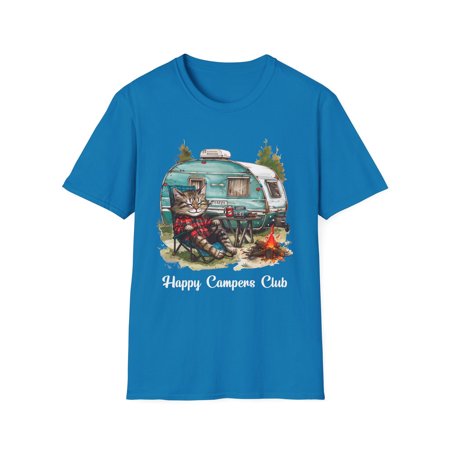 Cat Camper Softstyle T-Shirt