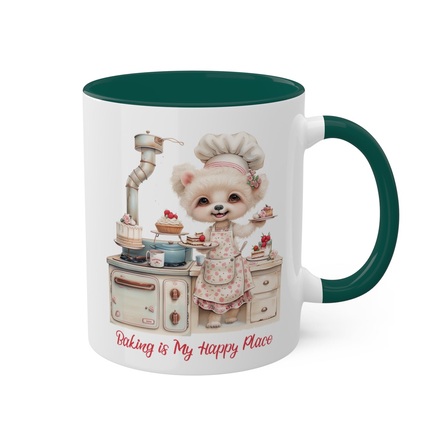 Poodle Baker Mug