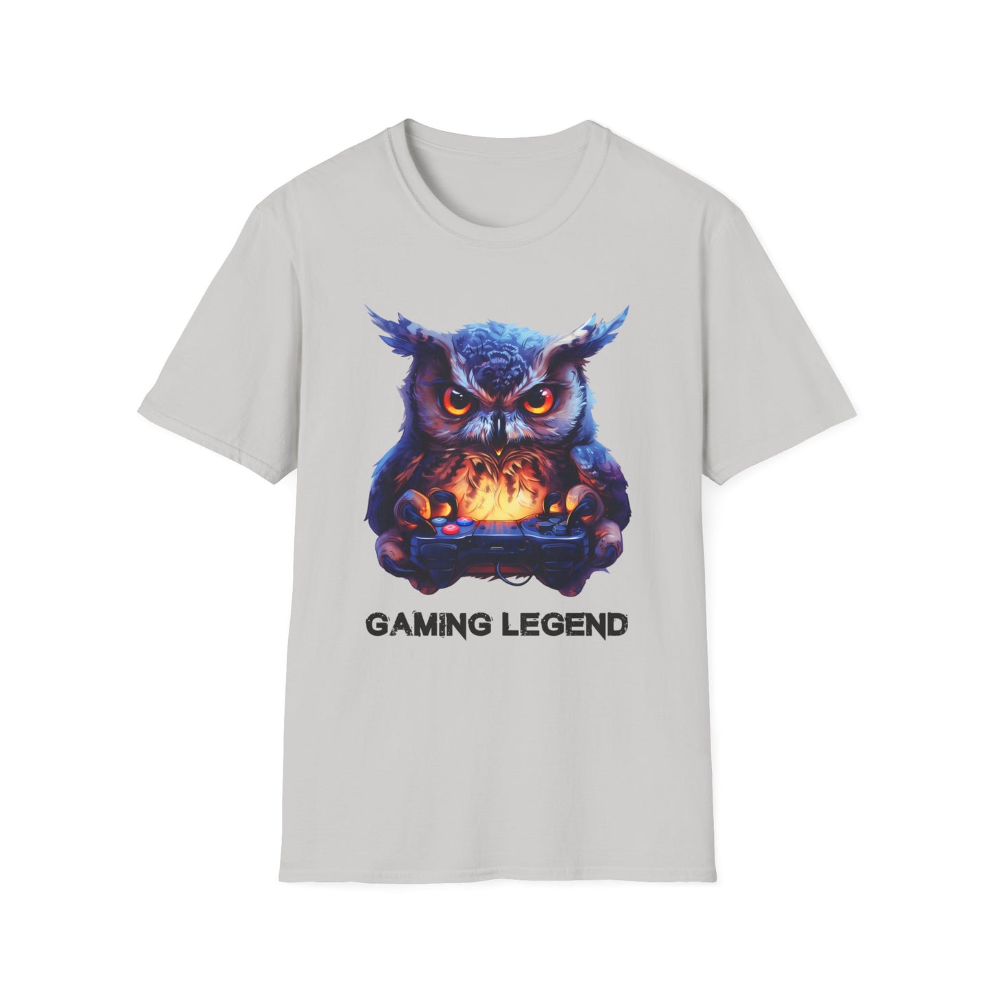 Owl Gamer Unisex Softstyle T-Shirt