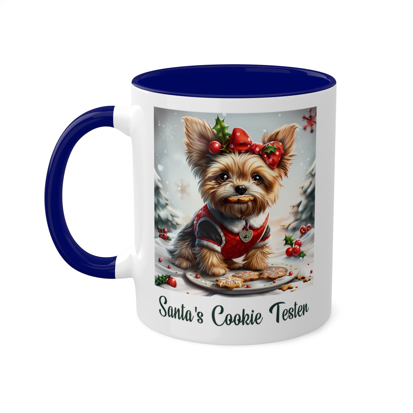 Terrier Christmas Baker Mug