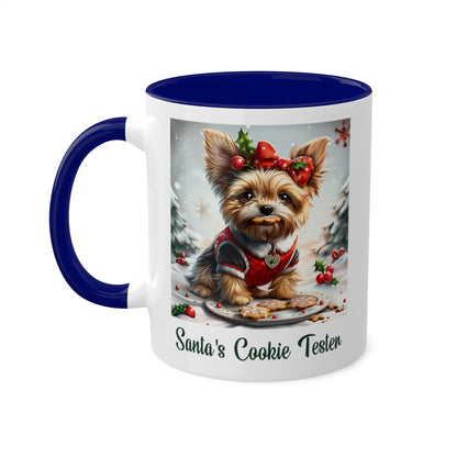 Terrier Christmas Baker Mug