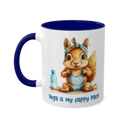 Squirrel Yoga Mug