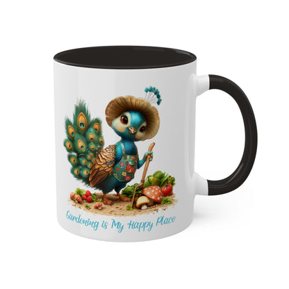 Peacock Gardener Mug