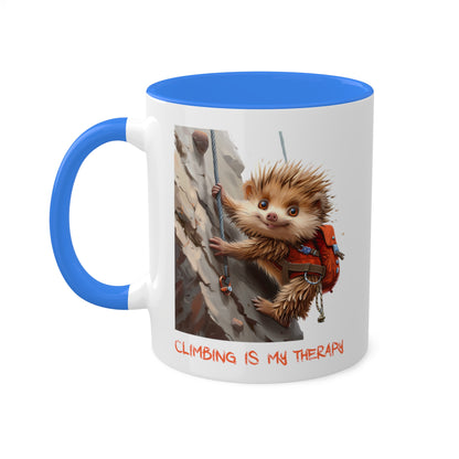 Porcupine Rock Climber Mug