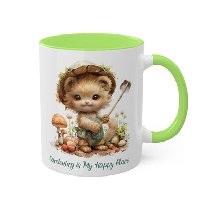 Lion Gardener Mug