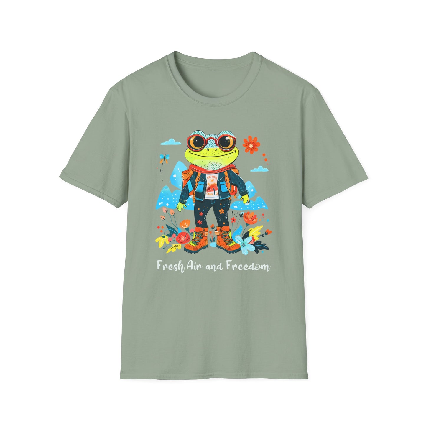 Frog Hiking Softstyle T-Shirt