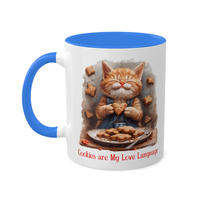 Cat Christmas Baker Mug