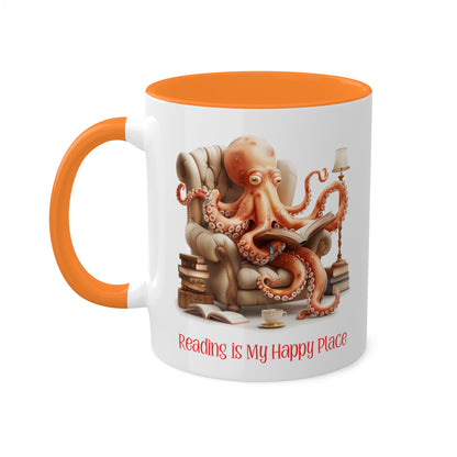 Octopus Reading Mug