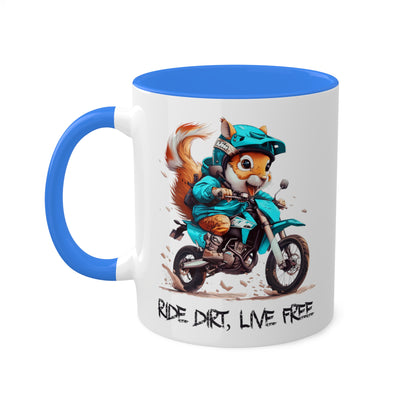 Squirrel Dirt Biker Mug