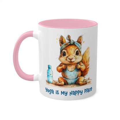 Squirrel Yoga Mug