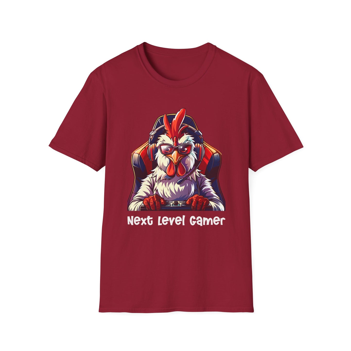 Chicken Gamer Softstyle T-Shirt