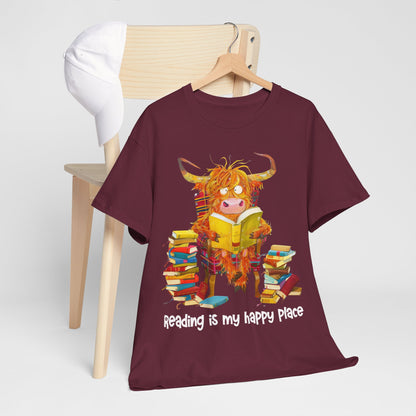 Highland Cow Reader Tee