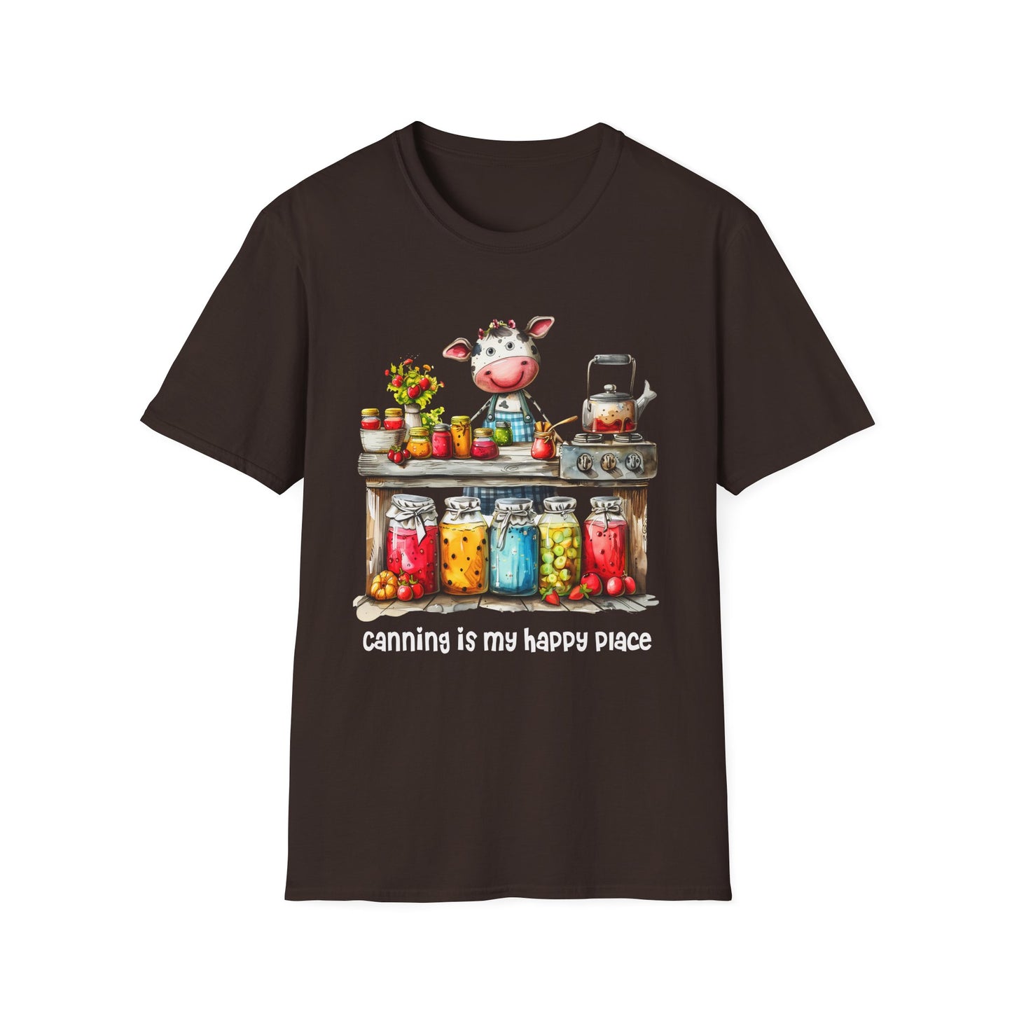 Cow Canning Softstyle T-Shirt