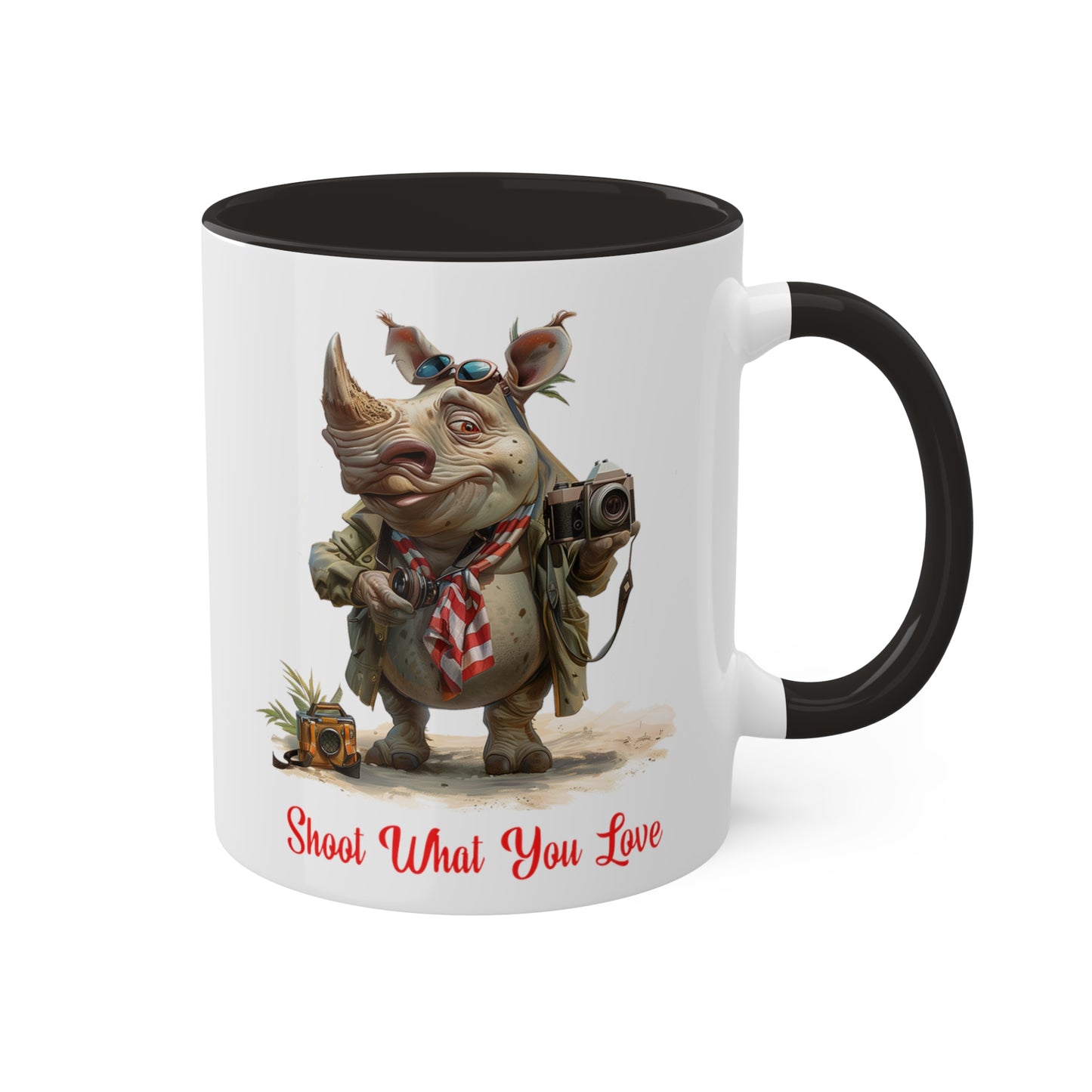 Rhino Photographer Mug