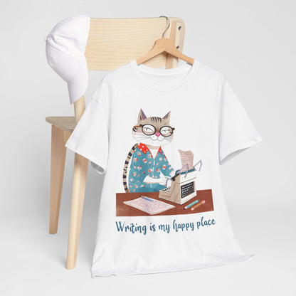 Cat Writer Tee