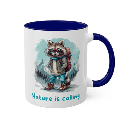 Raccoon Backpacker Mug