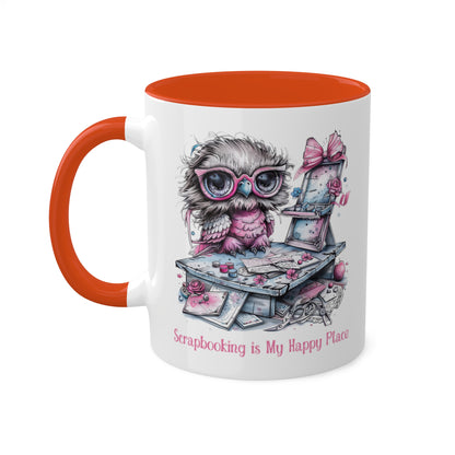 Owl Scrapbooking Mug