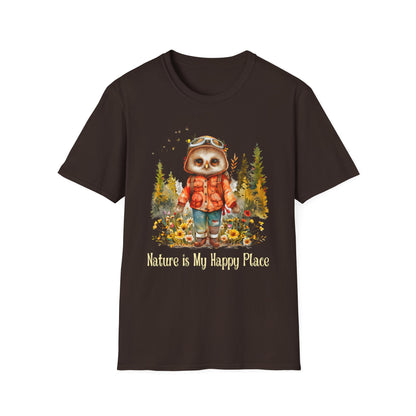 Squirrel Nature Hiker Softstyle T-Shirt