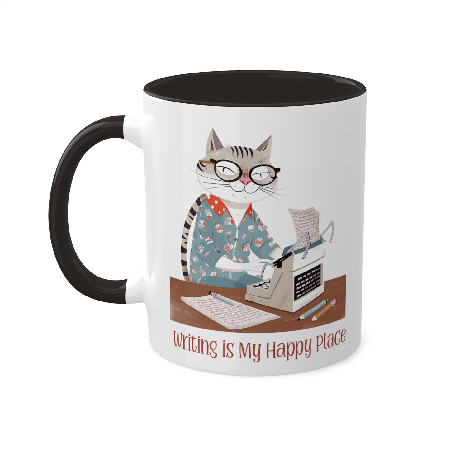 Cat Writer Mug