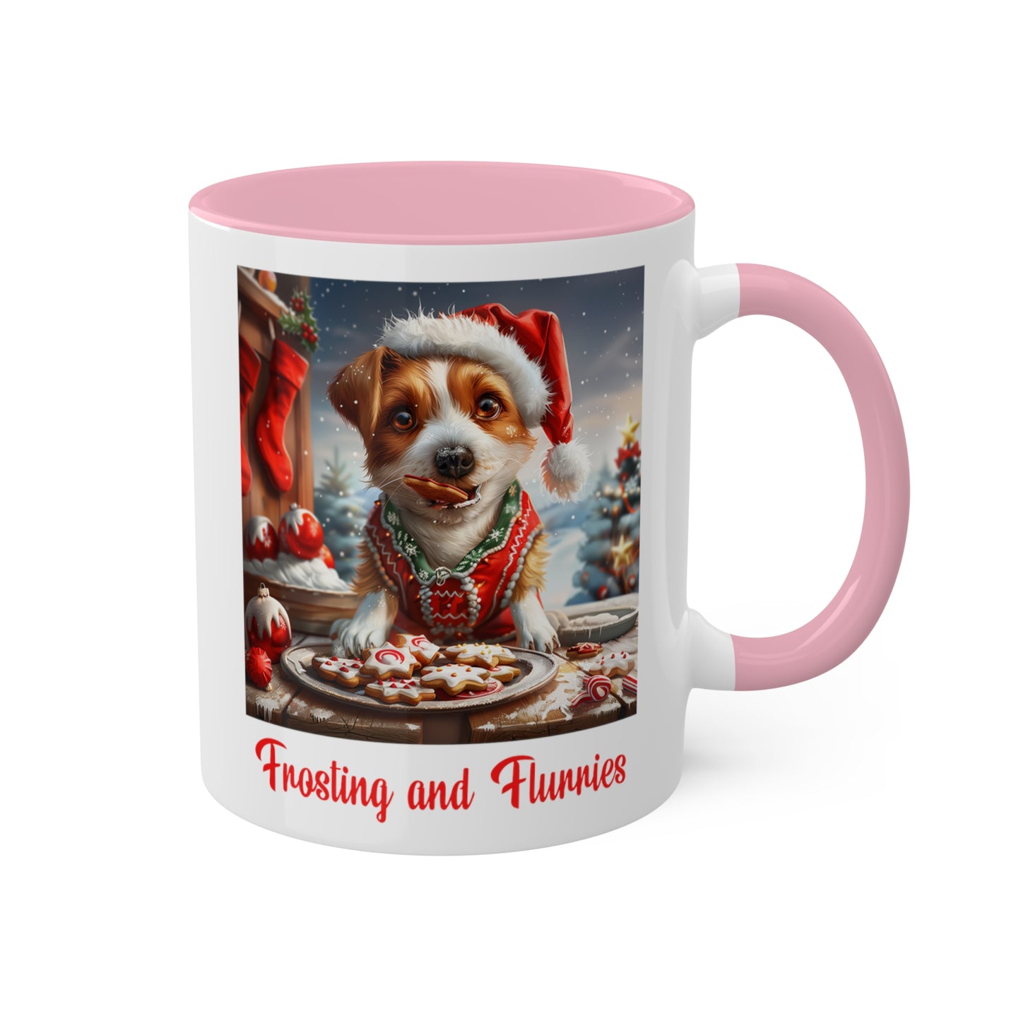 Dog Christmas Baker Mug